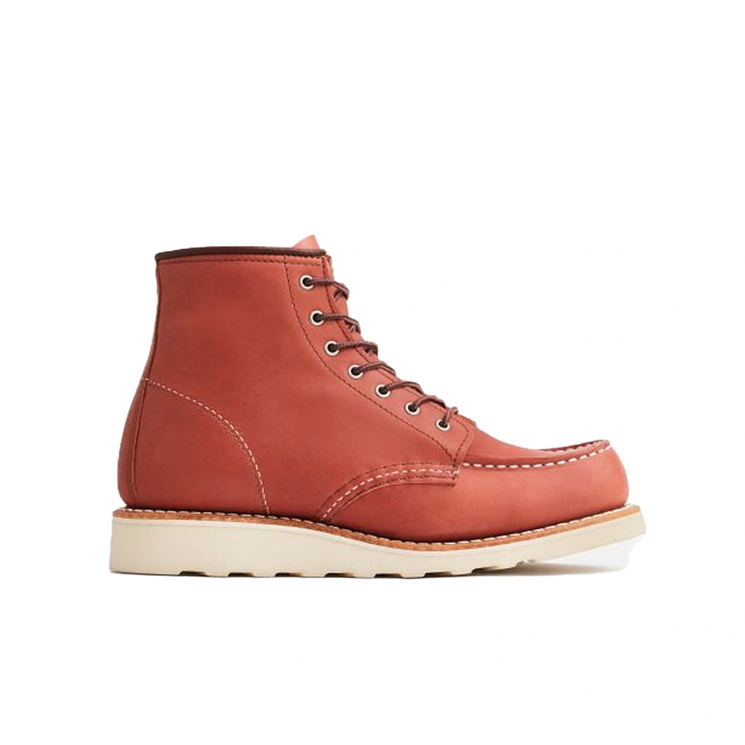 Auburn Legacy: Step into Style with These 6-Inch Moc Toe Boots for Women!